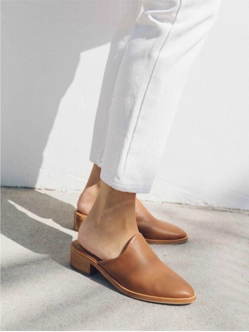 Soludos Venetian Leather Mules